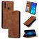 Mobigear Retro Slim Huawei P Smart Plus (2019) Plånboksfodral - Brun