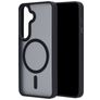 Mobiparts Hardcover Samsung Galaxy S25 MagSafe Plástico rígido Capa traseira - Satin Black