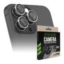 Striker Single Lens iPhone 15 Pro Max Tempered Glass Camera Lens Protector - Case Friendly - Black