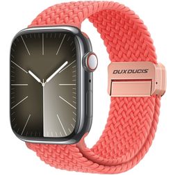 Dux Ducis Mixture Pro Nylon Apple Watch Strap Magnetic closure - 49/46/45/44 mm - Red