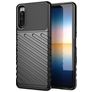 Mobigear Groove Sony Xperia 10 III TPU flexible Carcasa - Negro