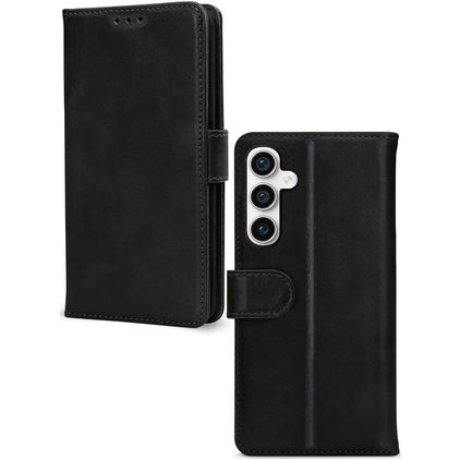 Mobilize Premium Gelly Wallet Samsung Galaxy S23 FE Funda tipo libro Cartera - Negro