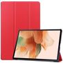 Mobigear Tri-Fold Samsung Galaxy Tab S7 FE Capa livro - Vermelho