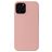 Mobigear Rubber Touch iPhone 13 Pro Max Silikon Etui plecki - Sakura Pink