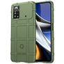 Mobigear Rugged Shield POCO X4 Pro 5G Flexibel TPU Skal Stötsäkert - Grön