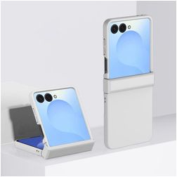 Mobigear Colors Samsung Galaxy Z Flip 8 Plástico rígido Capa traseira - Branco