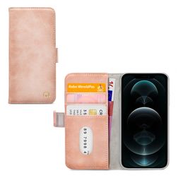 Mobilize Elite Gelly iPhone 12 Pro Max Knížkové pouzdro - Soft Pink