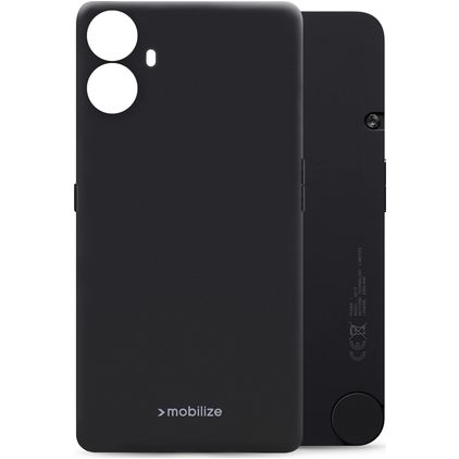 Mobilize Rubber Gelly Nothing CMF Phone 1 TPU flessibile Back cover - Nero