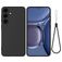 Mobigear Rubber Touch Samsung Galaxy S25 FE Silikone Bagsidecover - Sort