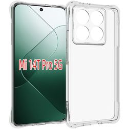 Mobigear Basics Trasparente Xiaomi 14T Pro TPU flessibile Back cover - Trasparente