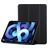 Mobigear Tri-Fold Gel iPad Air 4 (2020) TPU / Skóra ekologiczna Etui z klapką - Czarny