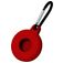 Mobigear Circle Key Apple AirTag Suojakotelo Joustava TPU Avaimenperä - Punainen
