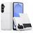 Mobigear Card Samsung Galaxy S26 Plástico rígido Capa traseira Antichoque com porta-cartões - Branco