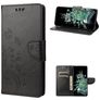 Mobigear Butterfly OnePlus 10T Lompakkokotelo + Setelitasku - Musta