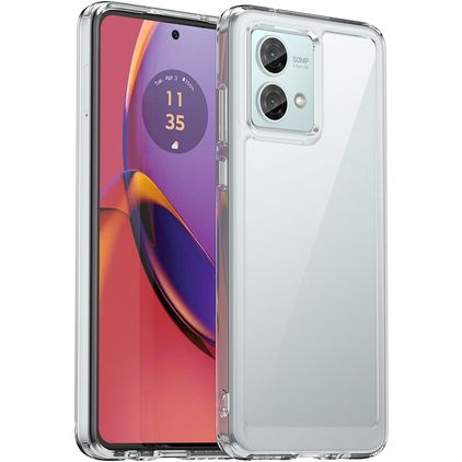 Mobigear Crystal Trasparente Motorola Moto G84 Hardcase Back cover - Trasparente