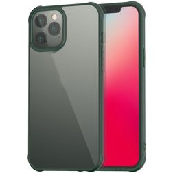Mobigear Crystal iPhone 12 Pro Max Hardcase Back cover - Trasparente / Verde