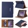 Mobigear Luxury iPad 8 (2020) Pungetui + Stylus-holder - Blå