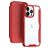 Mobigear Smart Fit iPhone 15 Pro Max Hardcase Etui z klapką - Czerwony