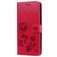 Mobigear Roses Samsung Galaxy J6 Plus Funda tipo libro Cartera - Rojo