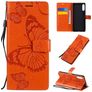 Mobigear Butterfly Sony Xperia L4 Plånboksfodral med sedelfack - Orange
