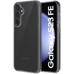 Mobiparts Classic Läpinäkyvä Samsung Galaxy S23 FE Kova Suojakuori - Läpinäkyvä