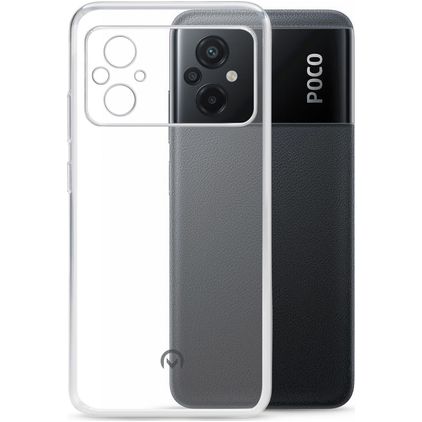 Mobilize Gelly Transparente POCO M5 TPU flexible Carcasa - Transparente