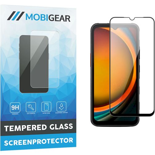 Mobigear Premium Samsung Galaxy Xcover 7 Vetro Protezione schermo - Compatibile con le cover - Nero