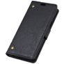 Mobigear Ranch Motorola One Power Funda tipo libro Cartera - Negro