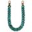 Mobigear Marble Chain Cordino per cellulare universale regolabile Plastica rigida - Aqua