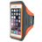 Mobiparts Comfort Fit Running Phone Holder Neoprene Sports Case Sports armband (max 14 cm x 7 cm) - Neon Orange