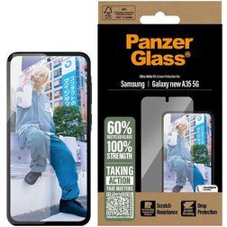 PanzerGlass Ultra-Wide Fit Samsung Galaxy A36 Cristal templado Protector de pantalla - Compatible con fundas