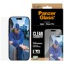 PanzerGlass Classic Fit iPhone 17 Pro Vidro temperado Película de ecrã - Compatível com capas
