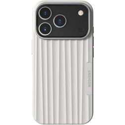 Nudient Bold iPhone 18 Pro MagSafe Hårdt Bagsidecover - Chalk White