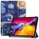 Mobigear Tri-Fold iPad Pro 11 tommer (2022) Pungetui - The Starry Night