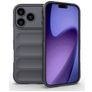 Mobigear Bumpy iPhone 17 Pro Flexible TPU Back cover - Dark Grey