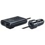 Mobilize Triple USB Autonabíječka 1,5 m 12W 2,4A - Černá