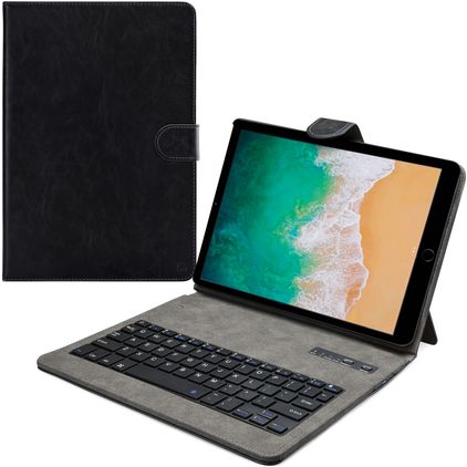 Mobilize Premium Bluetooth iPad Air 1 (2013) QWERTY Keyboard Wallet case - Black