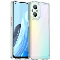 Mobigear Crystal Läpinäkyvä OPPO Reno 7 Lite Kova Suojakuori - Läpinäkyvä