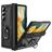 Mobigear Armor Ring Samsung Galaxy Z Fold 6 Funda Plástico rígido Carcasa Antigolpes con anillo - Negro