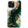 MIO iPhone 15 Pro MagSafe Kova Suojakuori - Green Marble