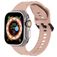 Mobigear Ripple Bracelete Silicone Fivela para Apple Watch - 49/46/45/44 mm - Rosa