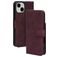 Mobiparts Classic Wallet iPhone 15 Lompakkokotelo + Setelitasku - Velvet Red