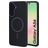 Mobiparts Slim Line Samsung Galaxy A56 MagSafe Hardcase Back cover - Onyx Black