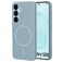 Mobiparts Slim Line Samsung Galaxy S25 MagSafe Hårdt Bagsidecover - Sage Green