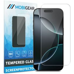 Mobigear iPhone 16 Pro Vetro Protezione schermo - Compatibile con le cover