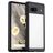 Mobigear Crystal Google Pixel 7a Hardcase Back cover - Trasparente / Nero