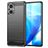 Mobigear Brushed Slim OPPO Reno 7 Lite Fleksibel TPU Bagsidecover - Sort