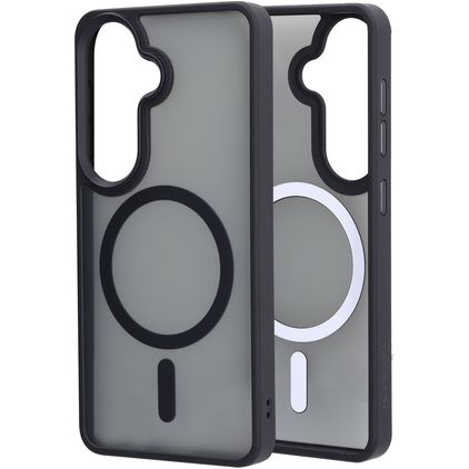 Mobiparts Hardcover Samsung Galaxy S26 MagSafe Fodral Hårdplast Skal - Satin Black
