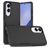 Mobigear Heavy Armor Samsung Galaxy S25 Edge Hårdt Bagsidecover Stødsikkert - Sort