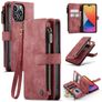 CaseMe C30 iPhone 14 Pro Wallet case - Red